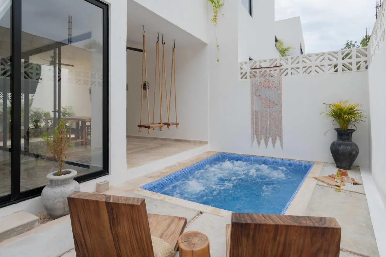 Tulum Cozy 3 Bedrooms Townhome-Centrally Located-Gated-Wifi