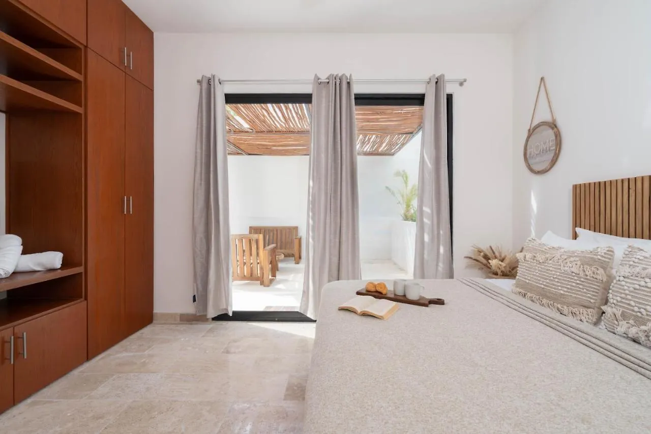 Tulum Cozy 3 Bedrooms Townhome-Centrally Located-Gated-Wifi