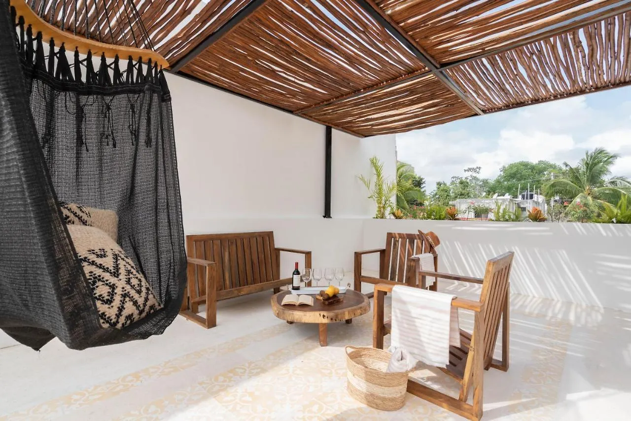 Apartment Tulum Cozy 3 Bedrooms Townhome-Centrally Located-Gated-Wifi