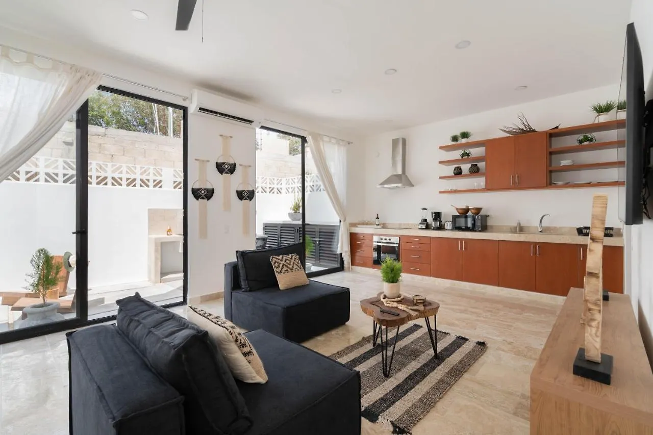 Tulum Cozy 3 Bedrooms Townhome-Centrally Located-Gated-Wifi