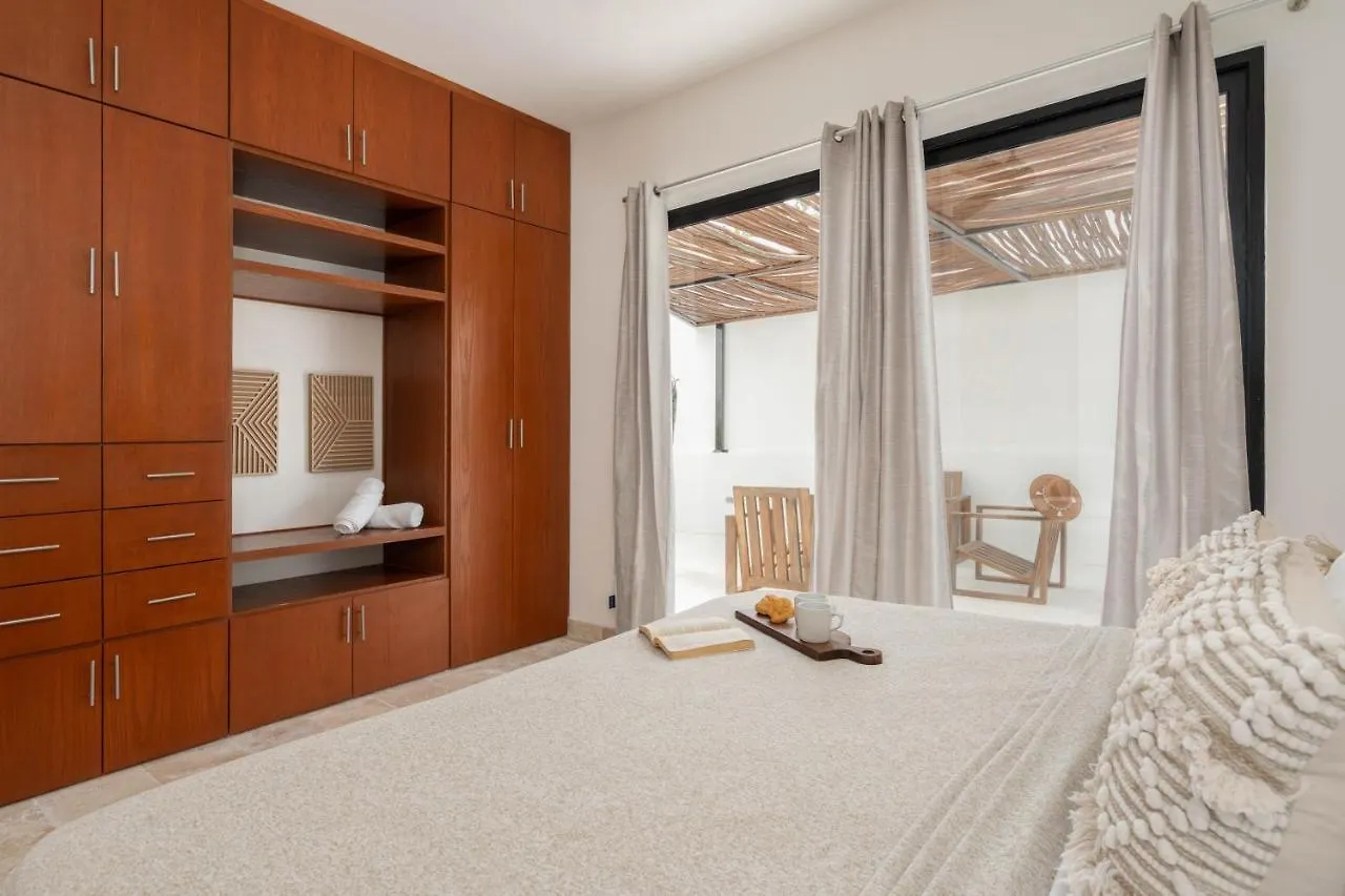 Tulum Cozy 3 Bedrooms Townhome-Centrally Located-Gated-Wifi Apartment