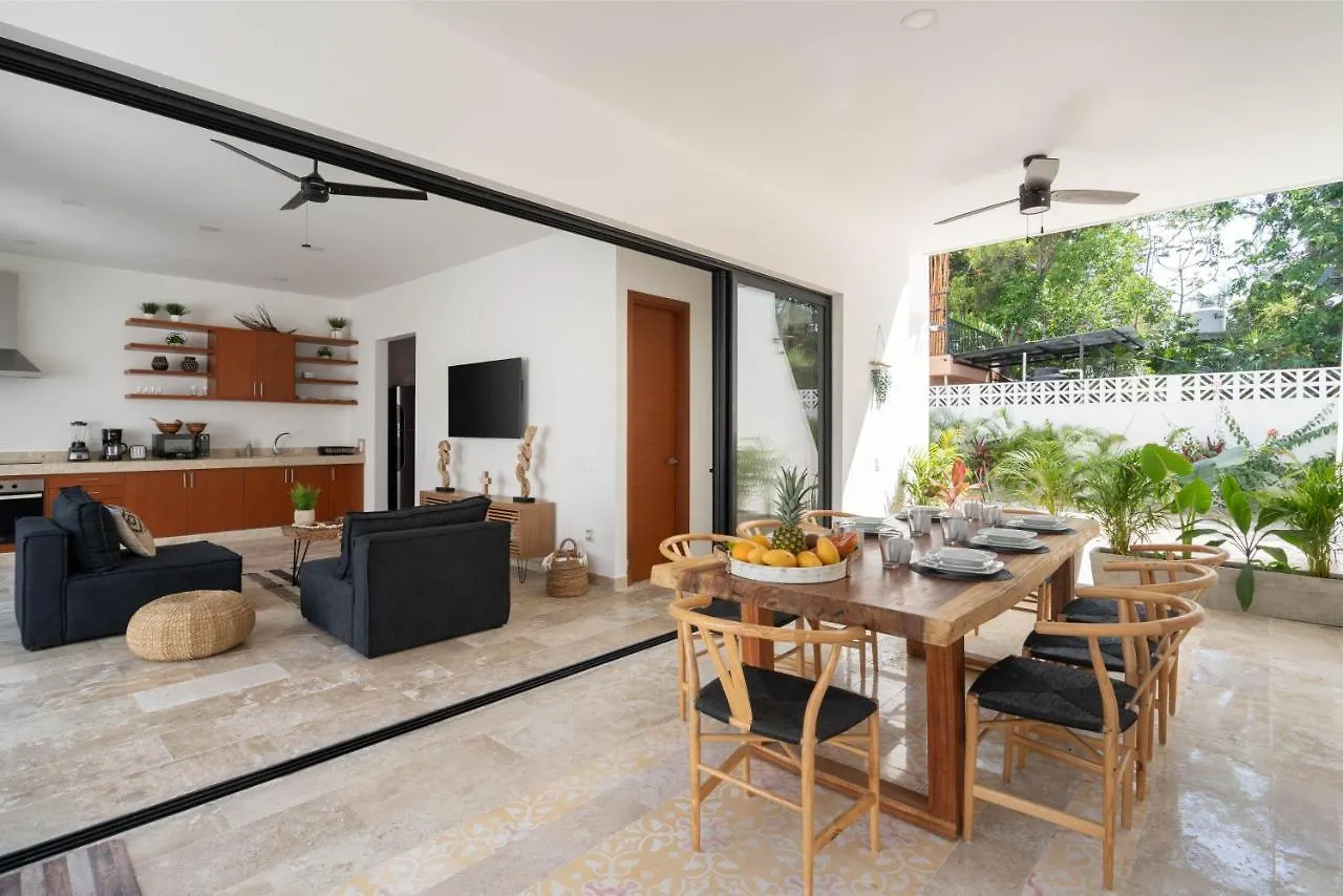 Tulum Cozy 3 Bedrooms Townhome-Centrally Located-Gated-Wifi